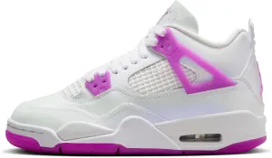Nike Air Jordan 4 Retro Big Kids White/Hyper Violet (FQ1314 151) - Size 6.5y