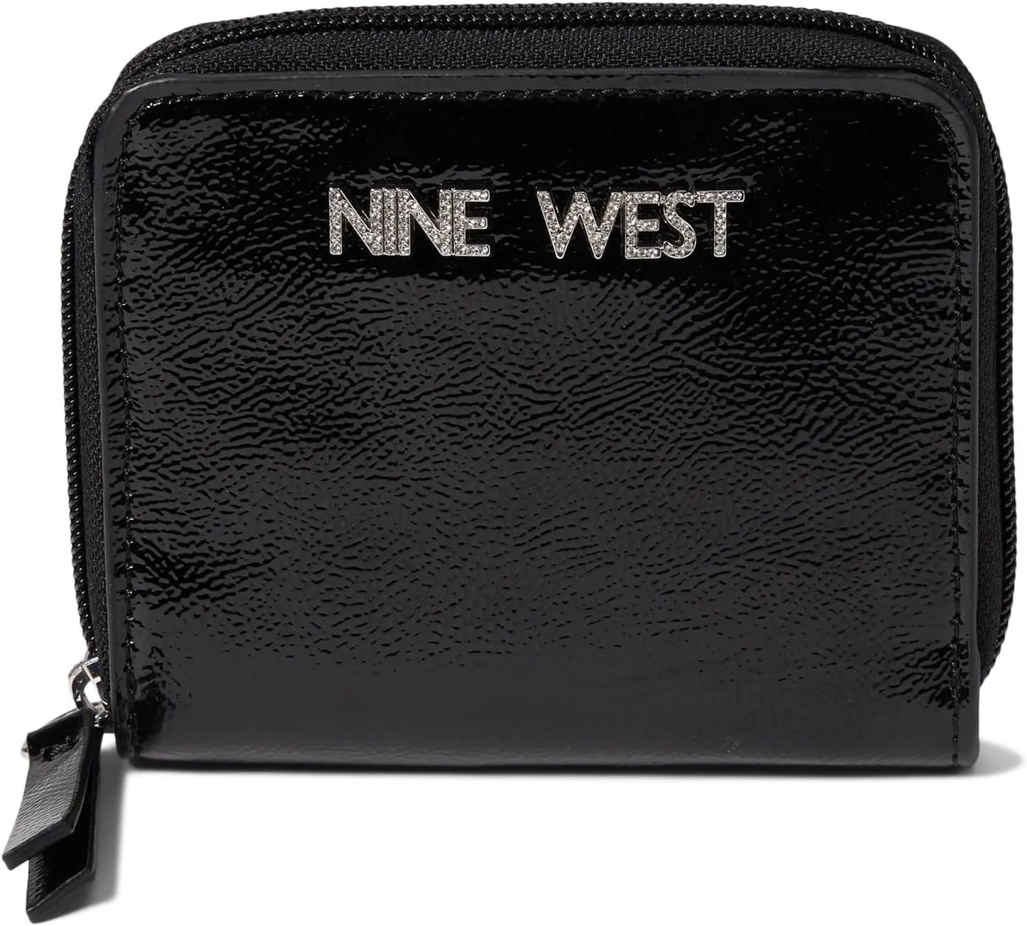 Nine West Aidie Slg Small Zip Around Black One Size
