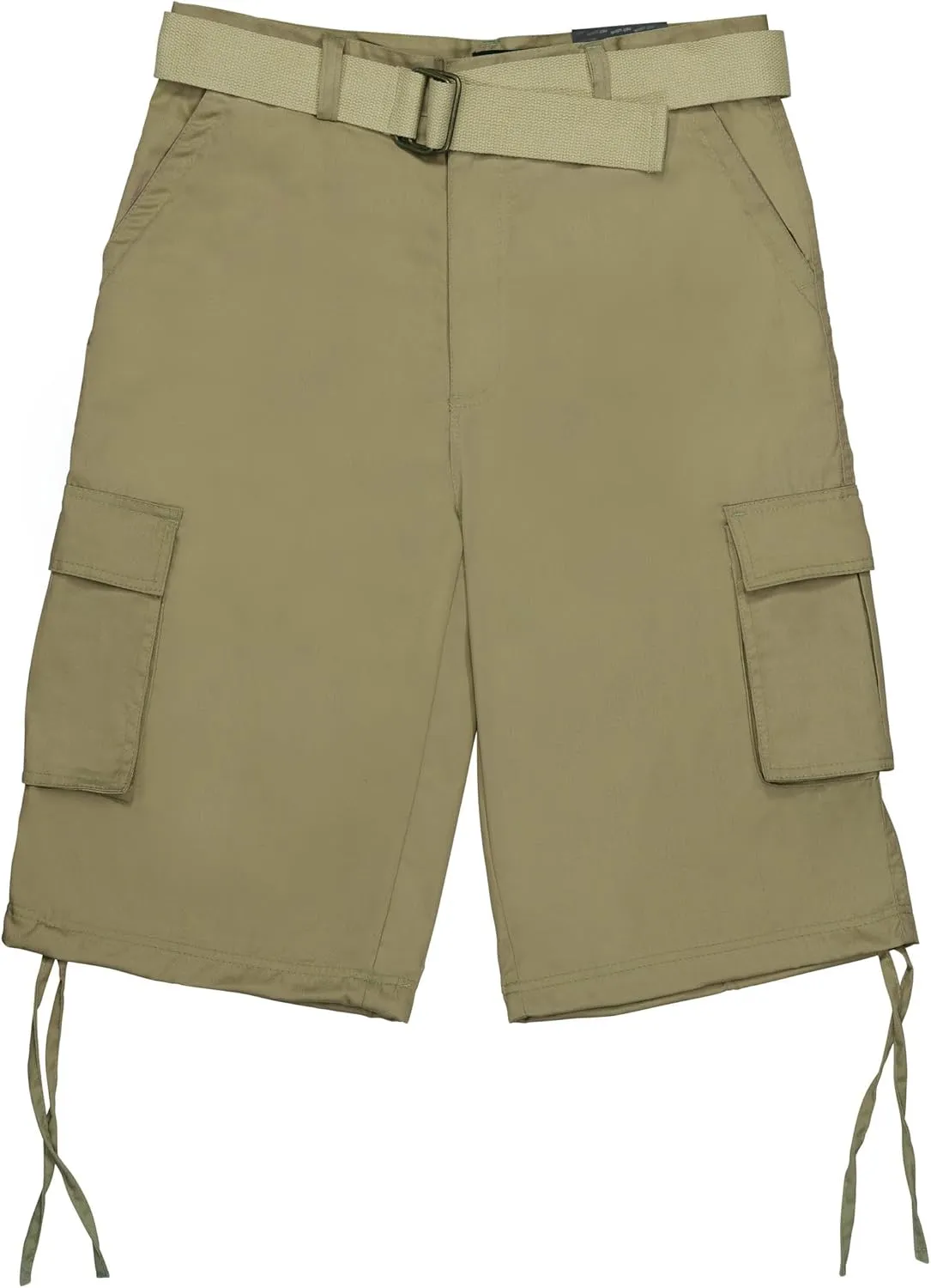 North 15 Men's Belted Clasic Cargo Shorts Size 32-50