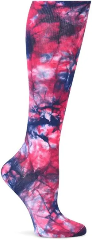 Nurse Mates Extra Wide Socks | 12-14 mmHg Compression | Fits up to 24" Calf | Comfort Support
