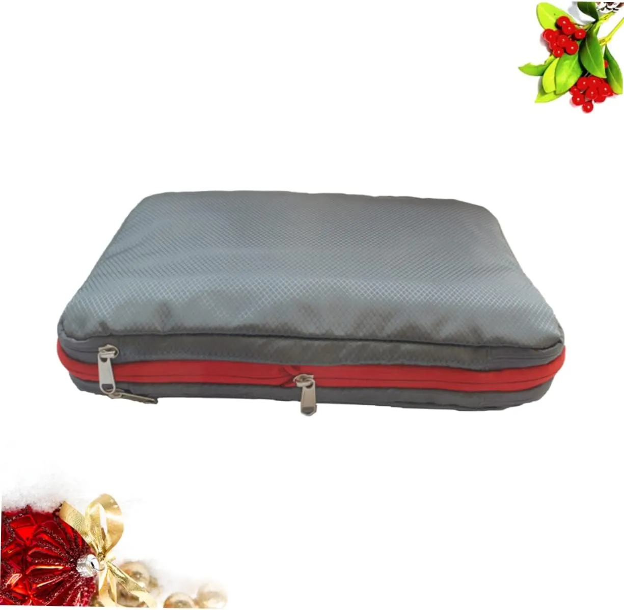Nylon Waterproof Compress Bag for Travel Blanket Storage Zipper Pouches Quilt Bag Hanging Clothes Organizer (medium)