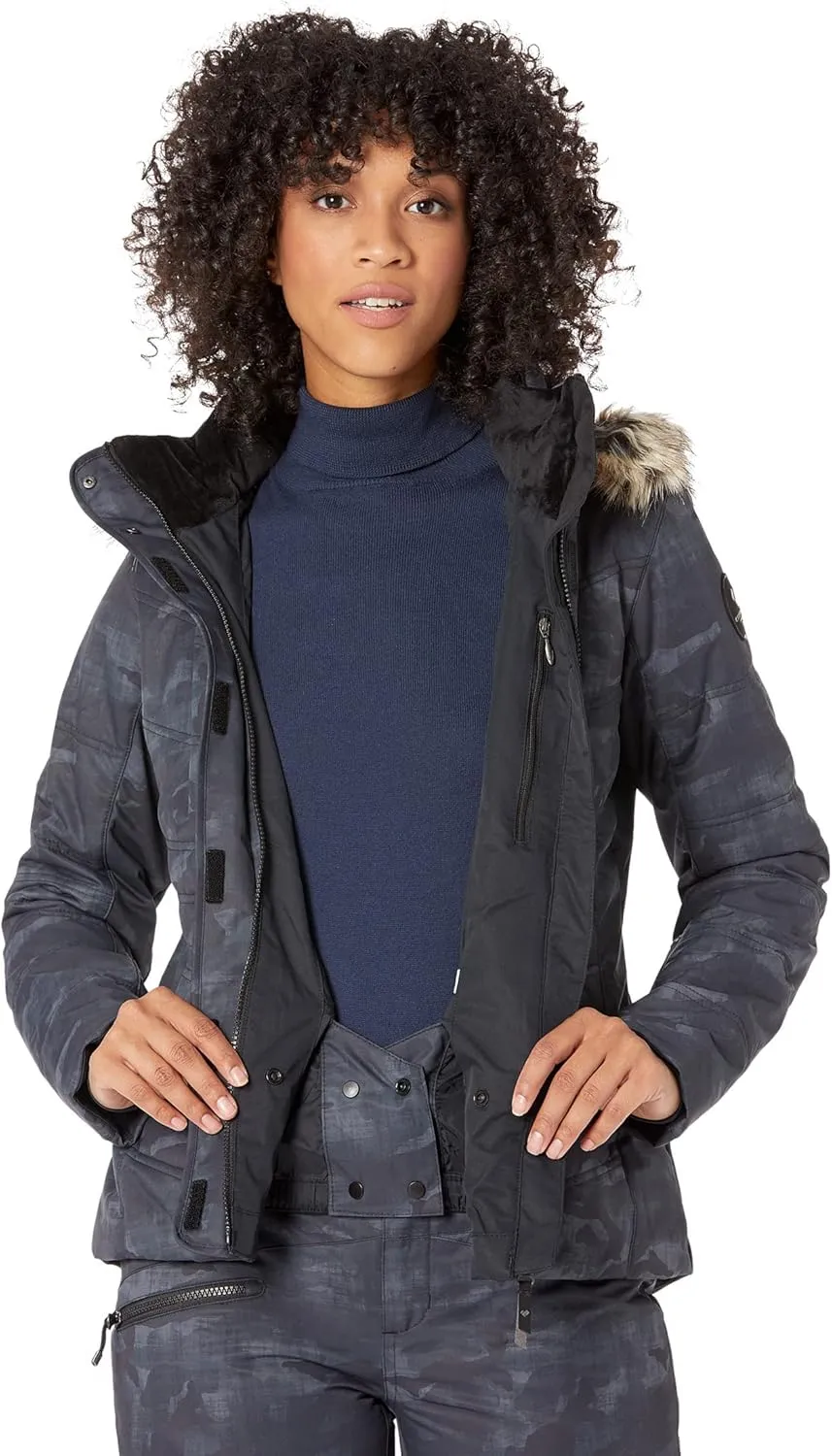 Obermeyer Tuscany II Jacket for Women - Front Zip Closure, Long Sleeves and Internal Cuffs, and Gorgeous Snow Jacket