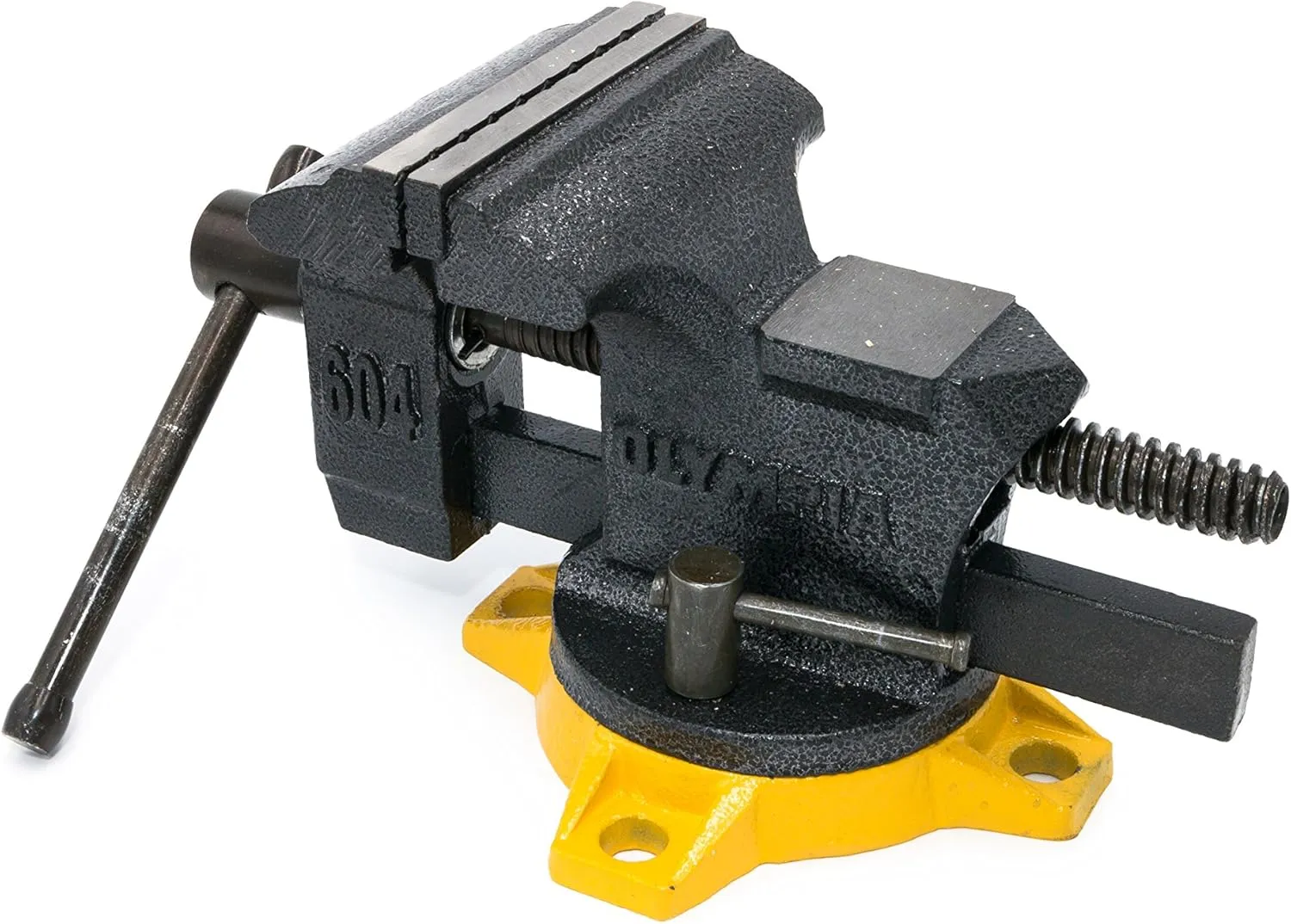 Olympia Tools 38-604 Bench Vise, Workshop Series, 4-Inch, gray