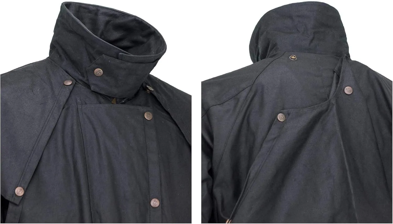 Outback Trading Company Unisex 2056 Stockman Waterproof Breathable Extra-Long Cotton Oilskin Duster Coat