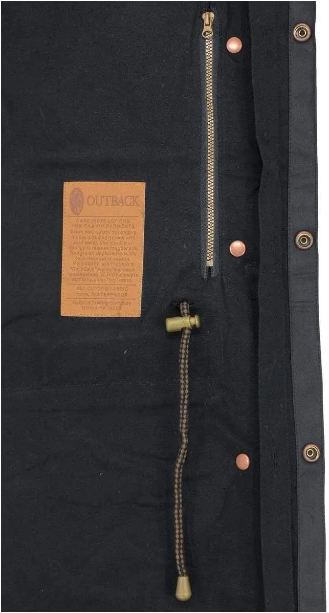 Outback Trading Company Unisex 2056 Stockman Waterproof Breathable Extra-Long Cotton Oilskin Duster Coat