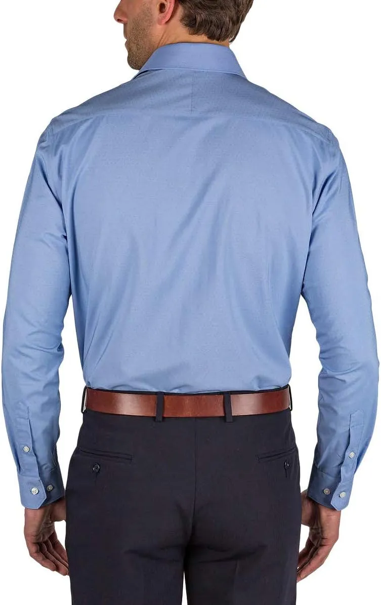 Perry Ellis Men's Travel Luxe Non Iron Tech Shirt