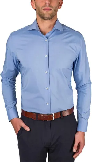 Perry Ellis Men's Travel Luxe Non Iron Tech Shirt