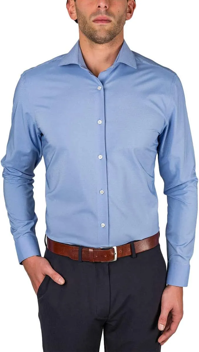 Perry Ellis Men's Travel Luxe Non Iron Tech Shirt