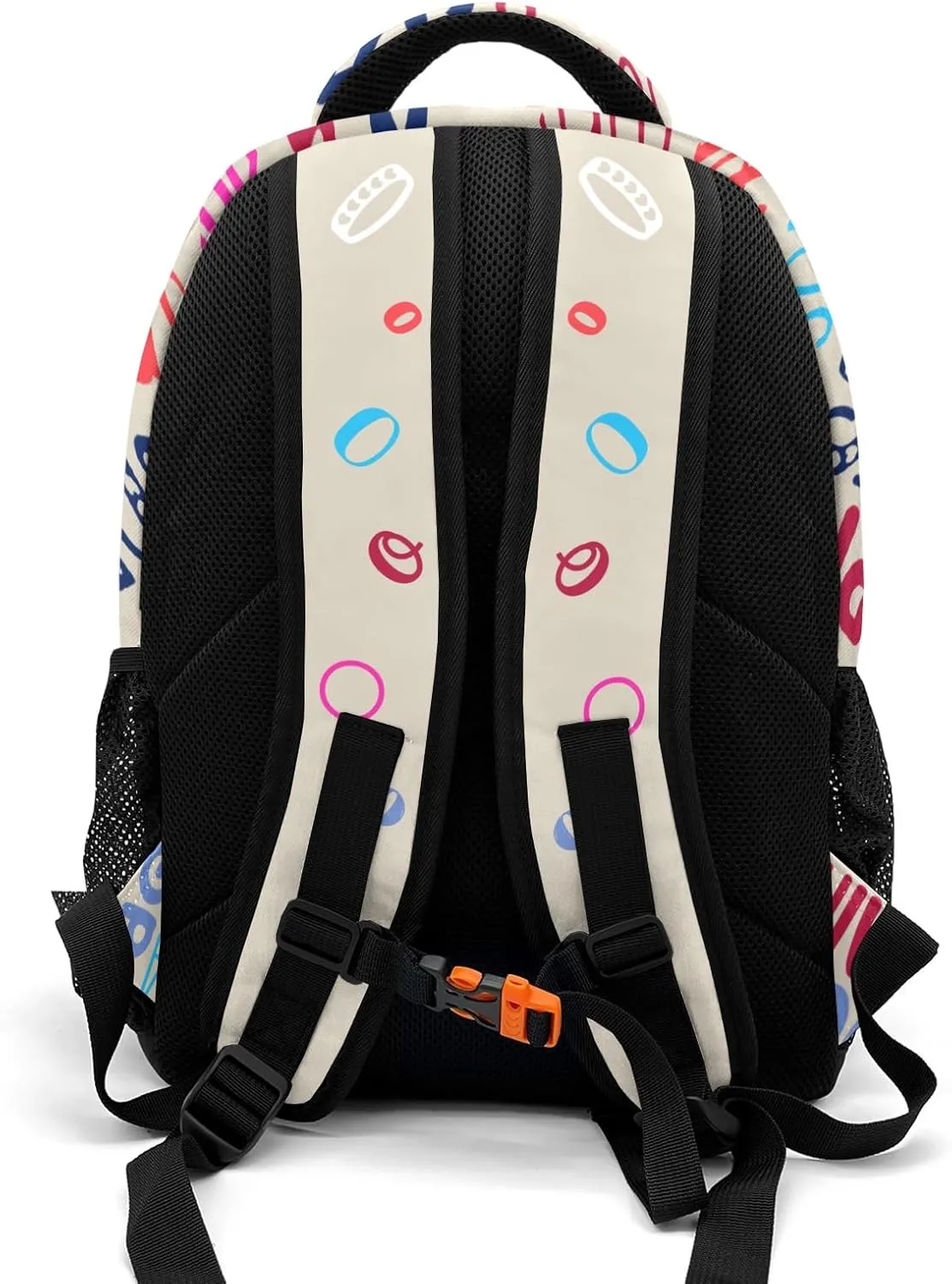 Personalized Backpacks for Girls - Custom Backpack for School Back To School Supplies Bookbag for Teen Girls Boys Kids Backpacks - Beige Backpack