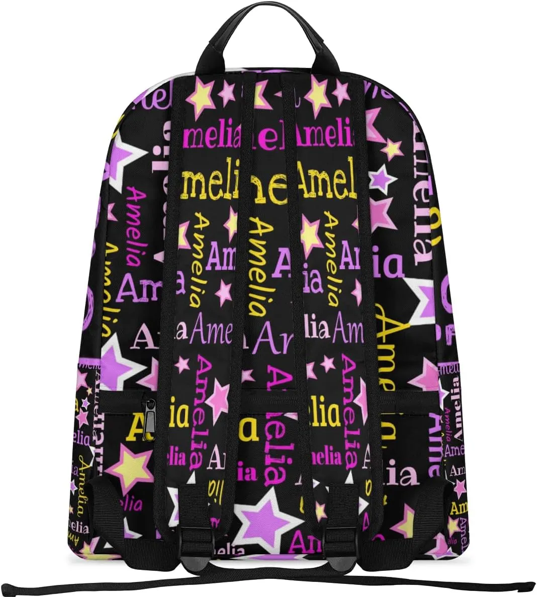Personalized Kids Backpack School Bags for Girls, Custom Students Backpack Shoulder Bag Laptop Backpack Bookbag Gift