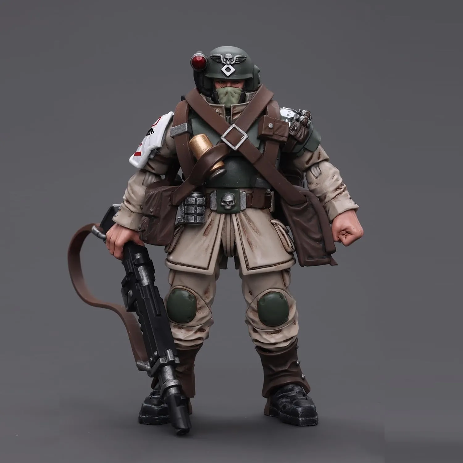 Pipigirl JoyToy 40K Genuine License 1/18 Soldier, 4inch Army Military Extreme Warrior Models Action Figures Kits (Medi-Pack)