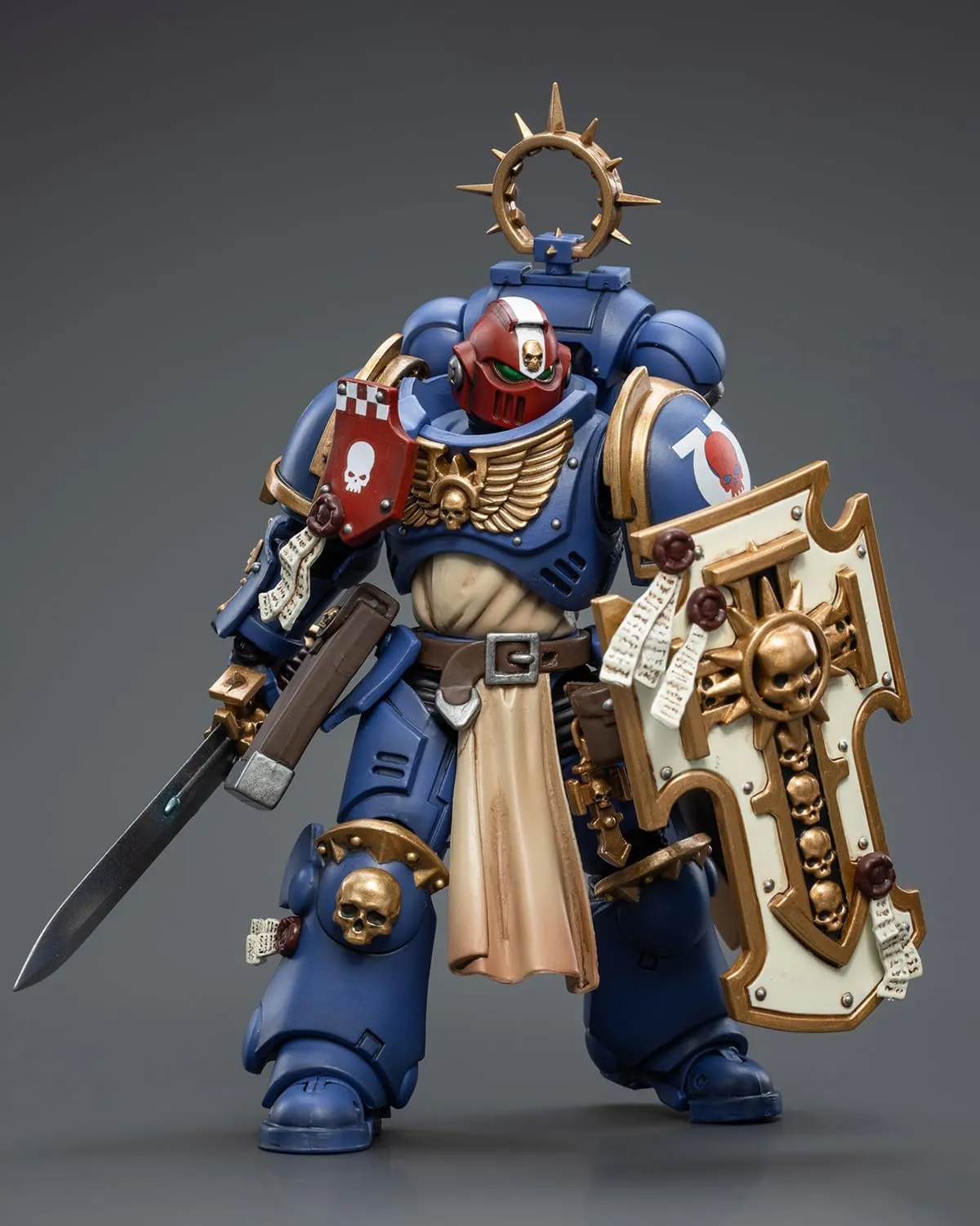 Pipigirl JoyToy Genuine License 1/18 Soldier, 4inch Army Military Extreme Warrior Models Action Figures Kits (Ultramarines Bladeguard VeteranBrother Sergeant Proximo)