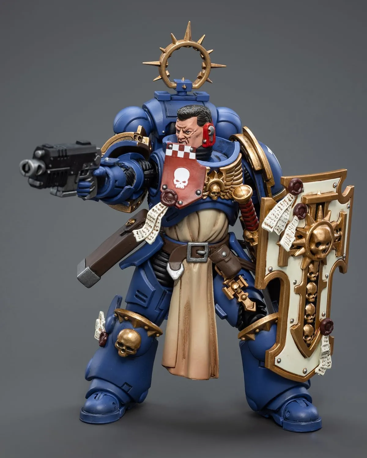 Pipigirl JoyToy Genuine License 1/18 Soldier, 4inch Army Military Extreme Warrior Models Action Figures Kits (Ultramarines Bladeguard VeteranBrother Sergeant Proximo)