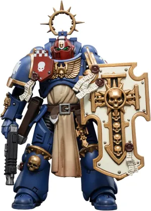 Pipigirl JoyToy Genuine License 1/18 Soldier, 4inch Army Military Extreme Warrior Models Action Figures Kits (Ultramarines Bladeguard VeteranBrother Sergeant Proximo)