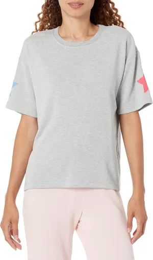 PJ Salvage Women's Loungewear Star Spangled Short Sleeve T-Shirt