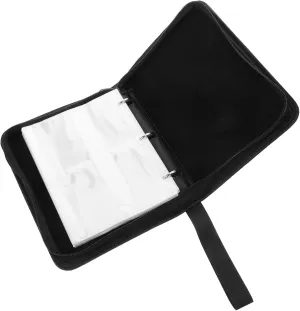 Pockets Trading Cards Binder Album Pu Material Card Holder with Removable Sleeves Compact Design Easy to Clean and Portable Sleek Texture