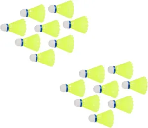 POPETPOP Luminous Badminton Shuttle Badminton Cock LED Birdie Badminton Balls Lightweight Night Glow