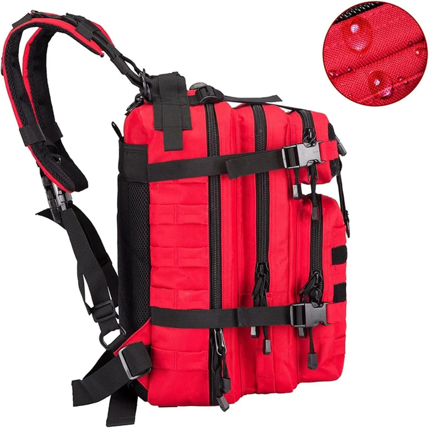 Portable First Aid Bag, Waterproof Emergency Bag, Home Office Car Travel Camping Hiking for Camping and Outdoor(D)