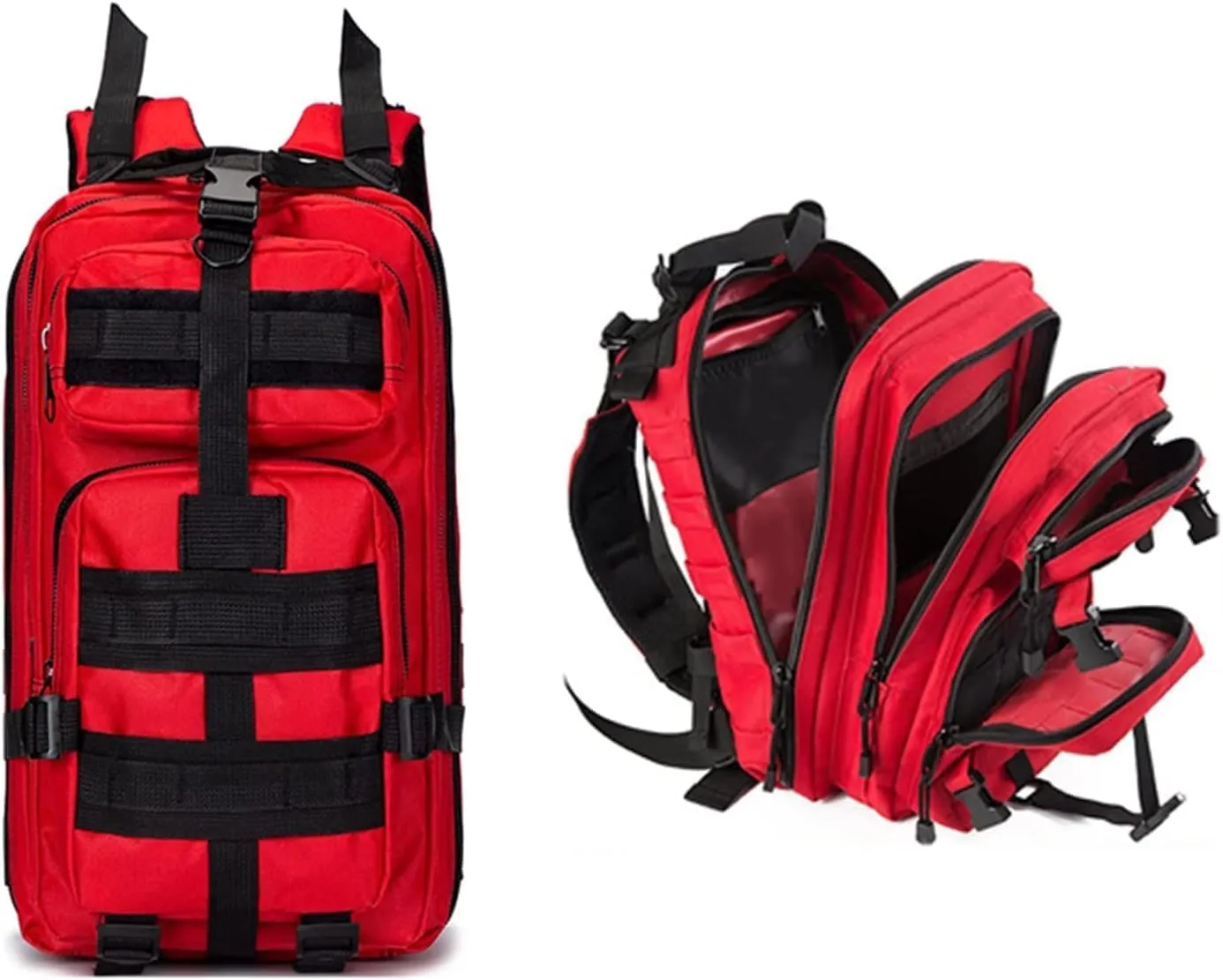Portable First Aid Bag, Waterproof Emergency Bag, Home Office Car Travel Camping Hiking for Camping and Outdoor(D)