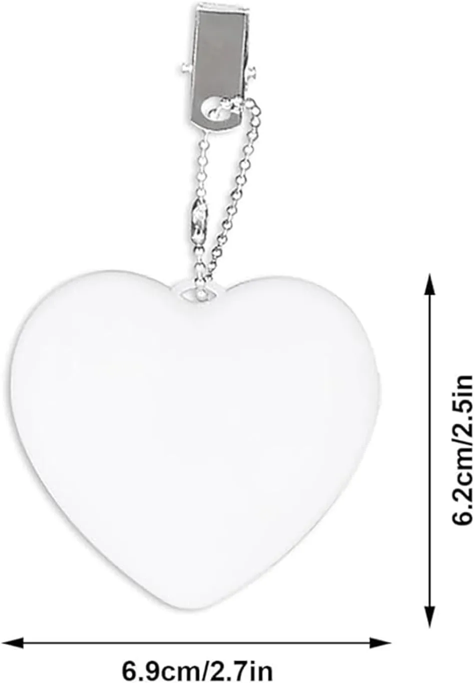 Purse Lamp Light，Purse Light with Automatic Sensor Illumiate Your Bag，Heart Purse Light Best Gifts for Women,Mother,Friends(2 Cute)