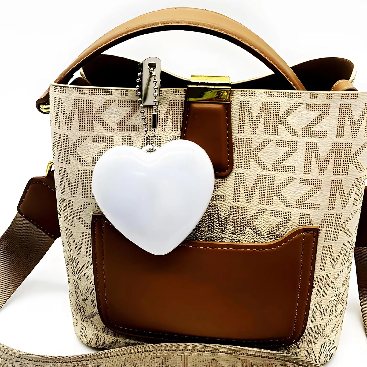 Purse Light Handbag - LED Automatic Sensor Light for Women Girls - Valentines Day (2 Pcs Round)