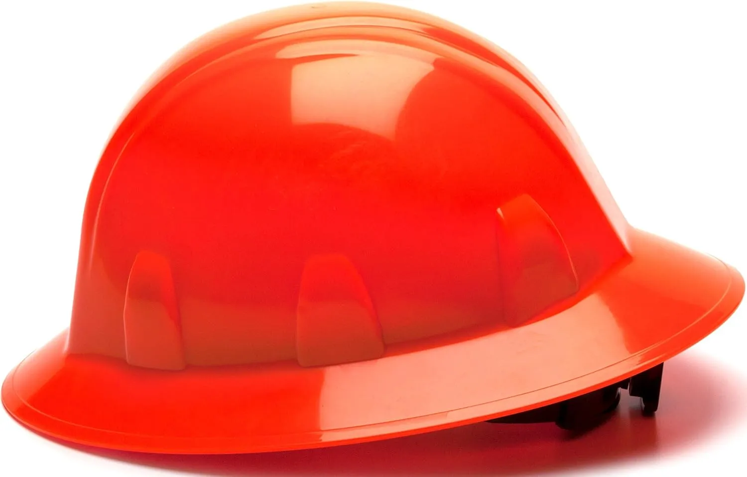 Pyramex SL Series Full Brim Hard Hat 4-Point Ratchet Suspension