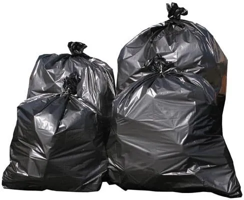 Quality Chemical Trash Can Liners, 38" X 58", 100 bags/case, black color, low density, 2.0 mil thickness, 55-60 gallon capacity (Pack of 100)