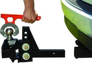 Quick Connect Hitch Coupling Tool for RV and Travel Trailer Weight Distribution Hitch Ball Mounts, Fits 2-5/16" Balls, Orange