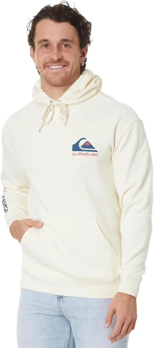 Quiksilver Men's Omni Logo Hoodie Pull Over Hooded Fleece
