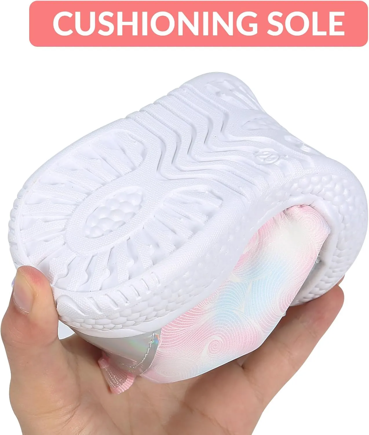 RAYCHY Children's Casual Shoes Boys Breathable Non-Slip Light Sneakers Unisex Luminous Sneakers for Girls Sport Running Shoes