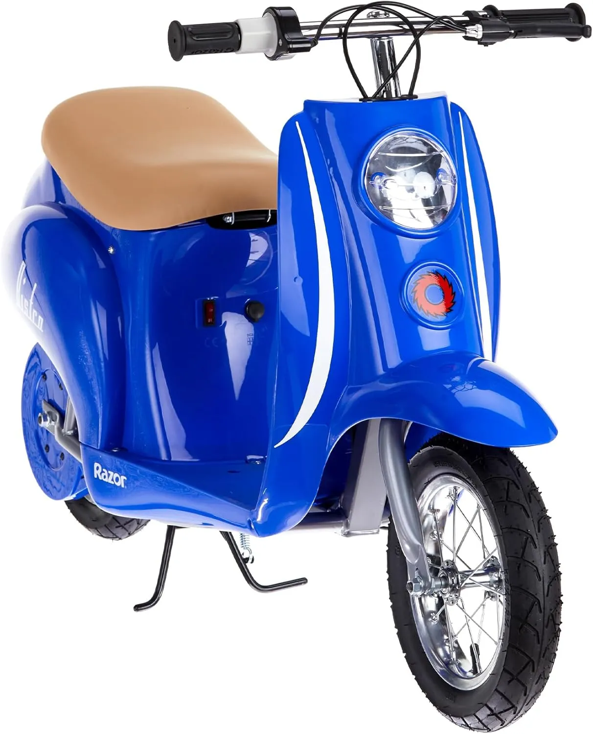 Razor Pocket Mod Miniature Euro 24V Electric Kids Ride On Retro Scooter