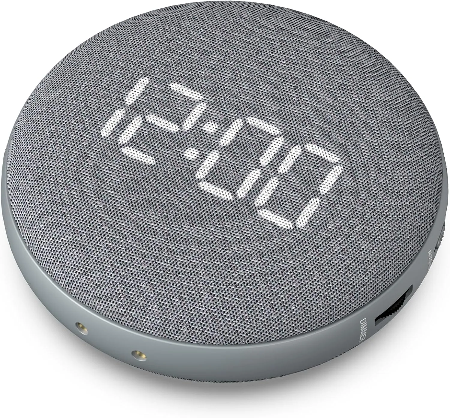 REACHER Super Loud Alarm Clock for Heavy Sleepers Adults Teens, Vibrating Alarm Clock Bed Shaker Under Pillow, Rechargeable Battery Powered for Travel, Auto-Dim, Portable