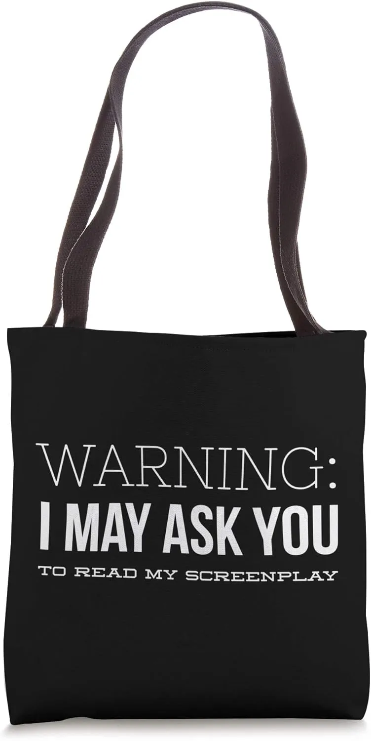 Read My Screenplay - Funny Gift for Screenwriters Tote Bag