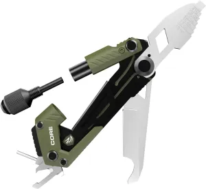 Real Avid Gun Multi Tool CORE Shotgun: Tactical Shotgun Tool with Gun Accessories, Choke Tube Wrench, Shotgun Scope Adjuster, EDC Tools & Utility Tool Kit for Shotgun Hunting Gear and Trap Shooting