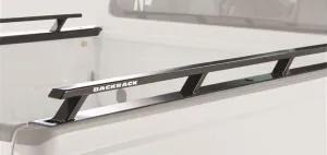 RealTruck Backrack Side Rails to use w/Standard Bed | Black, No Drill | 80521 | Fits 2017-2025 Ford F-250/F-350/F-450/F-550 w/ 8' Bed