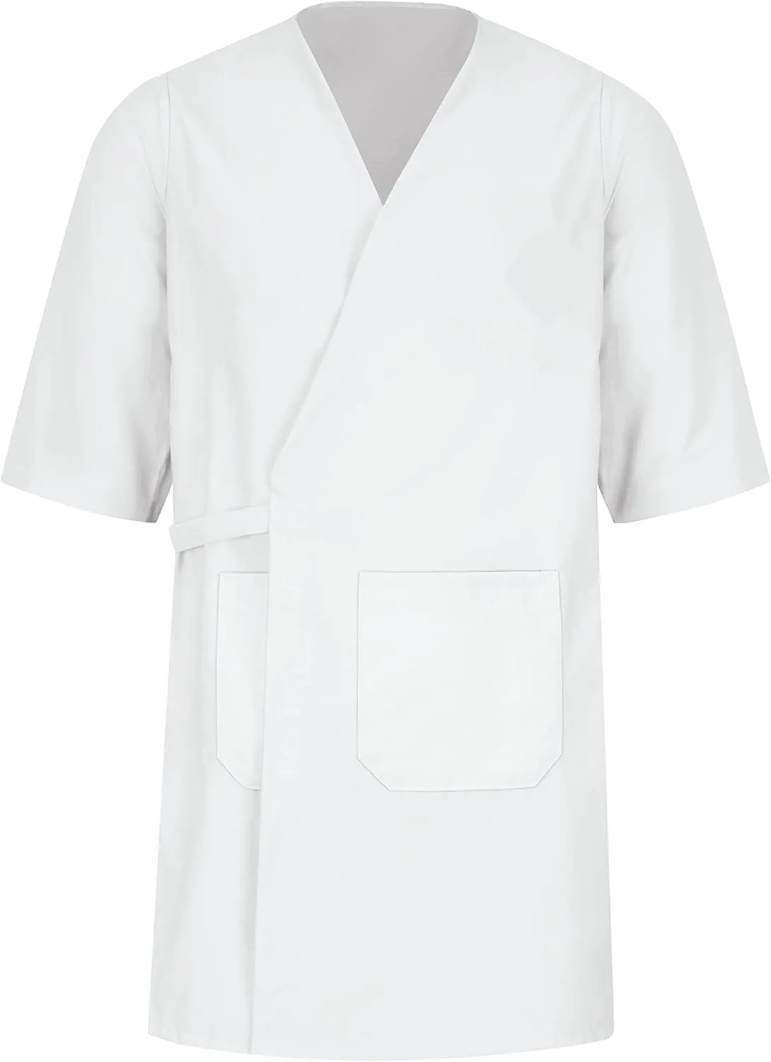 Red Kap Men's RK Collarless Butcher Wrap