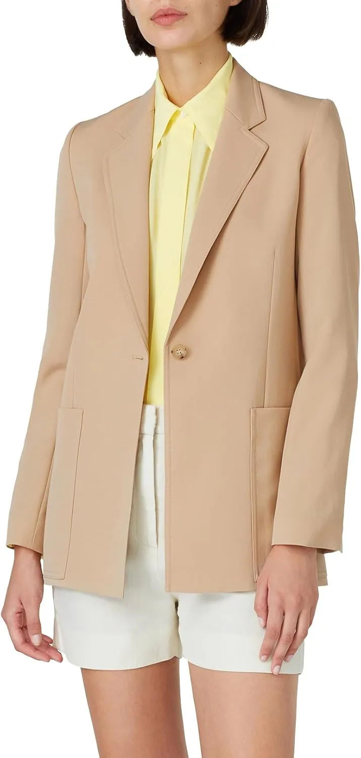 Rent the Runway Pre-Loved Beige Oversized Blazer