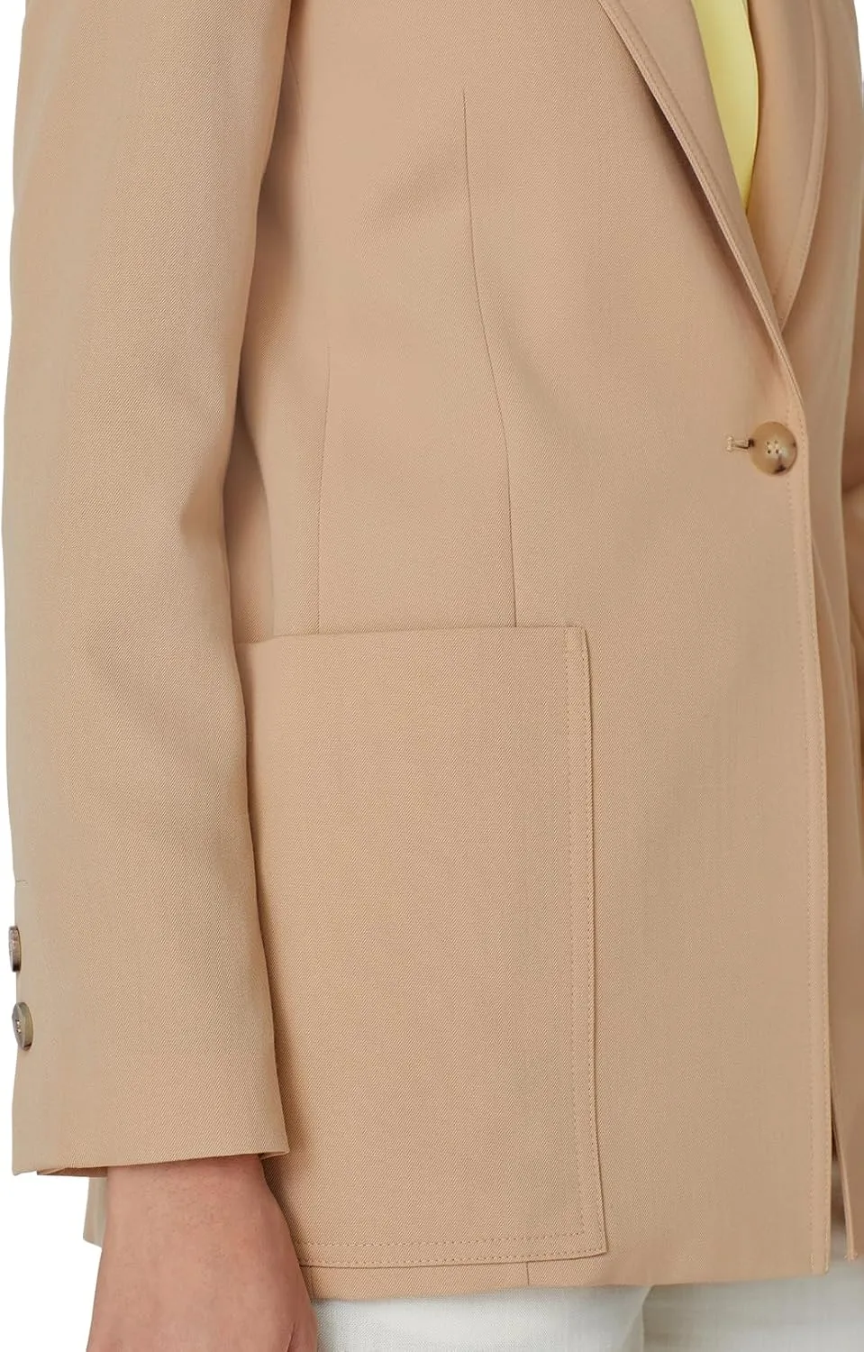 Rent the Runway Pre-Loved Beige Oversized Blazer