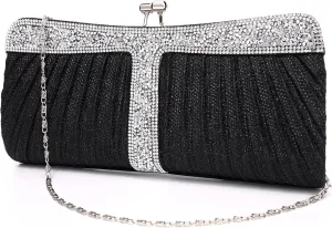 Rhinestone Clutch Purses for Women Purses and Handbags Formal Wedding Party Prom Purse Money Bags