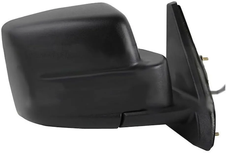 Right Passenger Side Textured Black Door Mirror Heat with for Jeep for Patriot Altitude Sport Utility 4-Door/High Altitude Sport Utility 4-Door 2014 & 75th Anniversary 2016