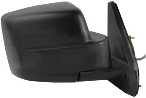 Right Passenger Side Textured Black Door Mirror Heat with for Jeep for Patriot Altitude Sport Utility 4-Door/High Altitude Sport Utility 4-Door 2014 & 75th Anniversary 2016