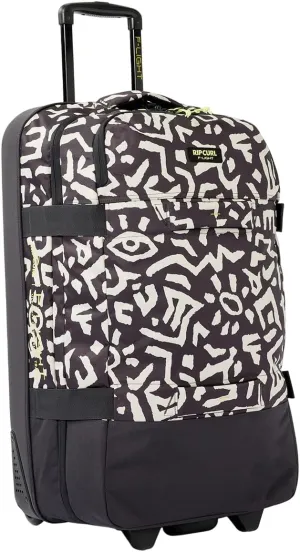 Rip Curl Women's Search F-Light Global 100L Travel Bag, Washed Black
