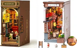 ROBOTIME DIY Book Nook Kit 3D Wooden Puzzles