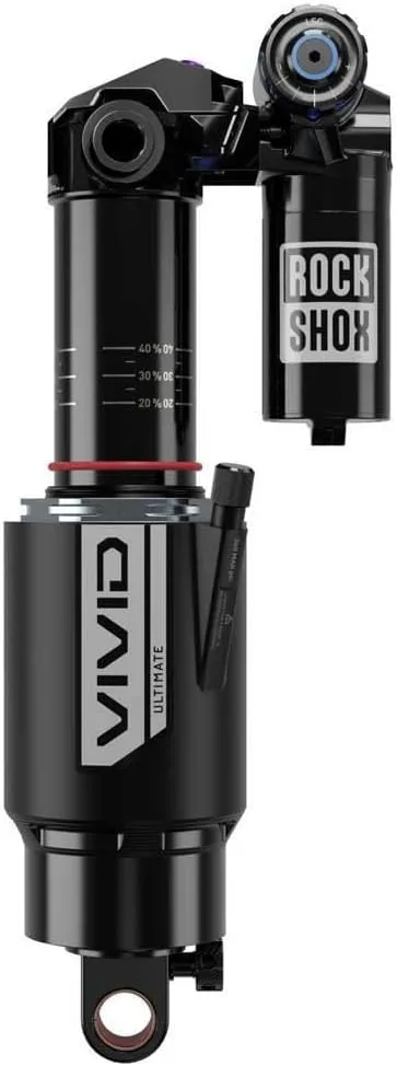 RockShox Vivid Ultimate RC2T Rear Shock - 210 x 55 mm, Vivid Air, 3 Tokens, Reb25/Comp30, L/O4, Std, 8x20, C1, SC Stumpy