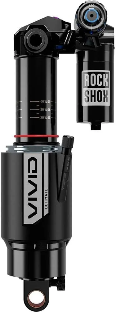RockShox Vivid Ultimate RC2T Rear Shock - 230 x 65 mm, Vivid Air, 0 Tokens, Reb25/Comp34, L/O4, Std, 8x40/8x20, C1, YT