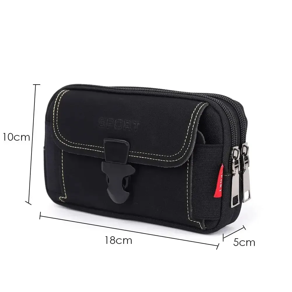 Rugged Waist Phone Bag – Unisex Tactical Belt Pack