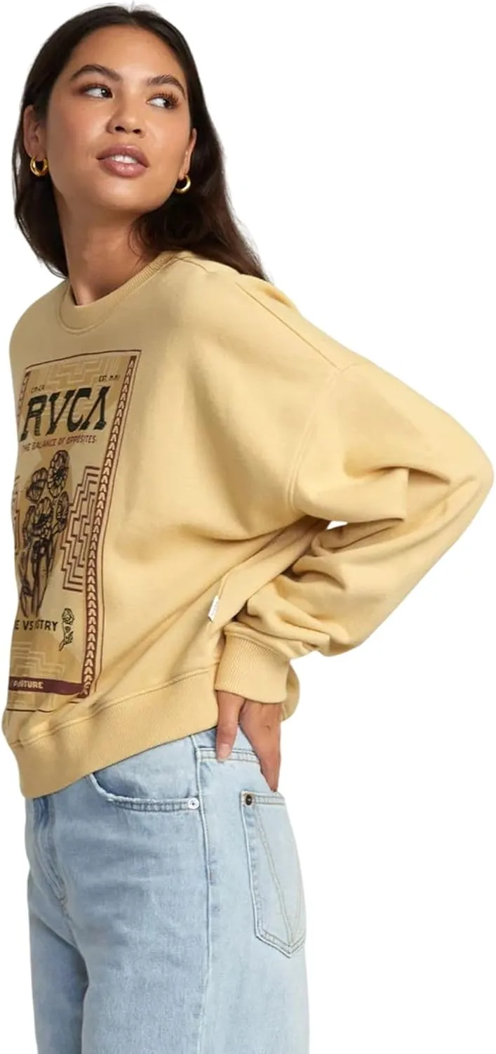 RVCA Women's Court Crew Sweatshirt