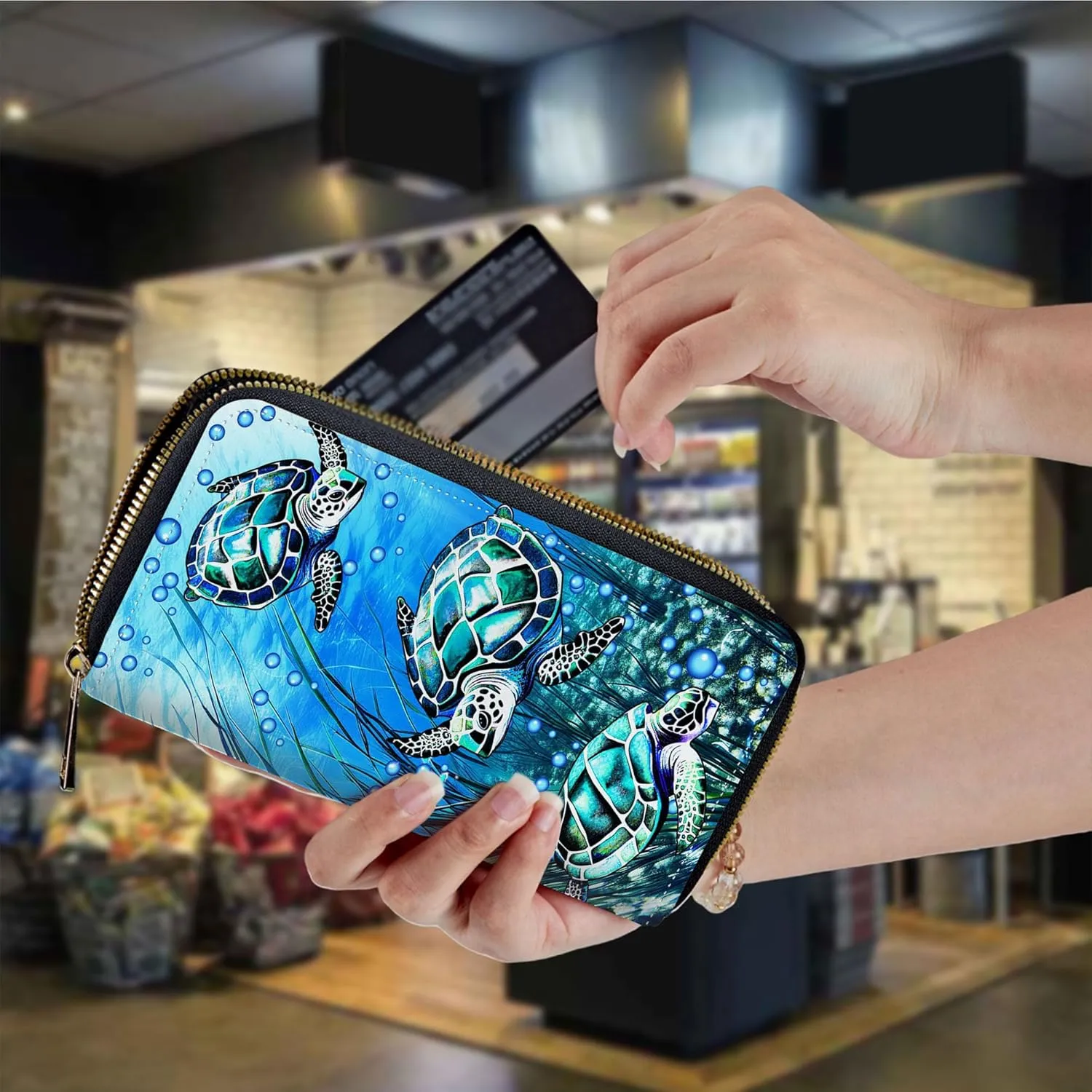 RYUITHDJP Large Capacity Wallet - B