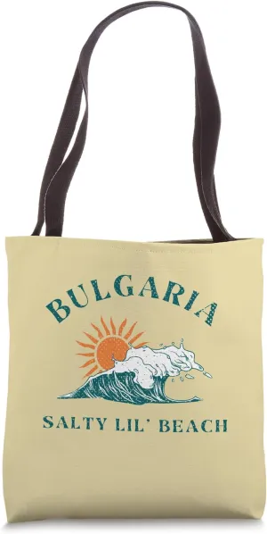 Salty Lil Beach Bulgaria Travel Souvenir Bulgaria Tote Bag