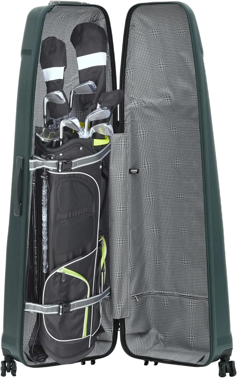 Samsonite Golf 6850 Hard Case Golf Travel Bag, Lightweight & Durable ABS Shell, Multi-Directional Wheels